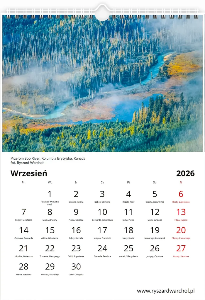 Kalendarz — Wrzesień