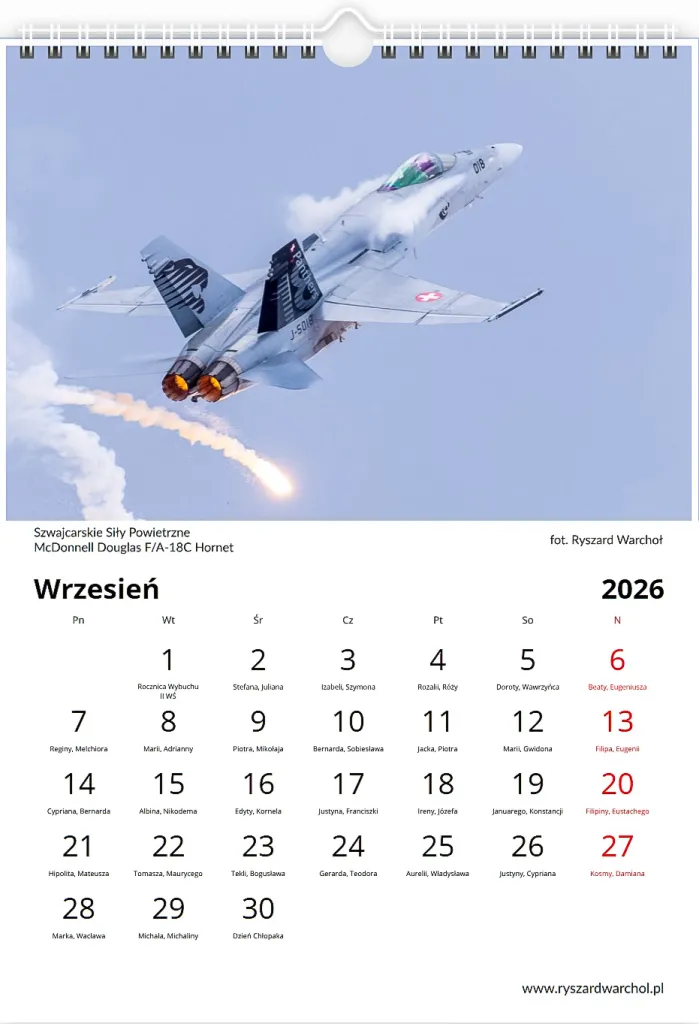 Kalendarz — Wrzesień